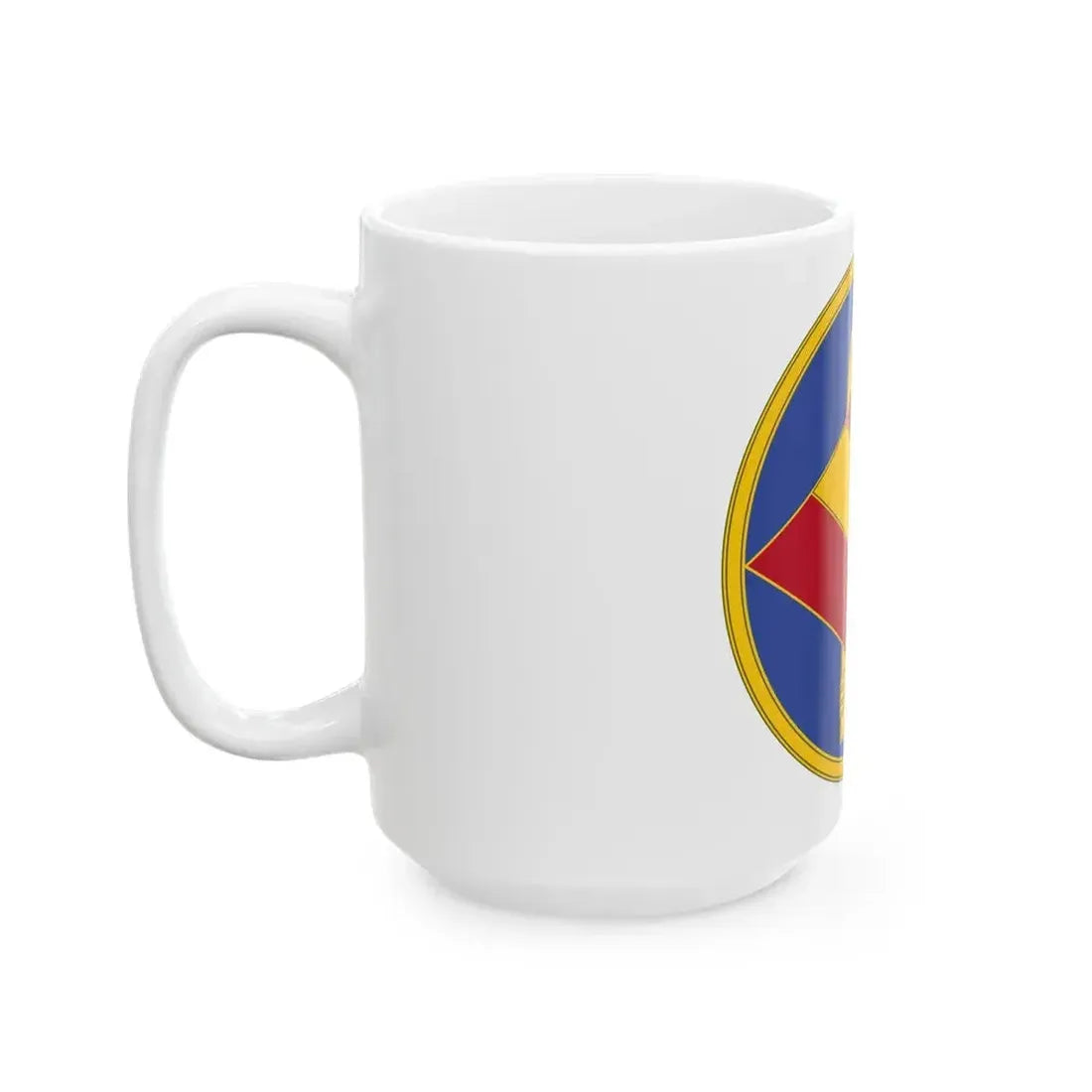 142 Field Artillery Brigade 3 (U.S. Army) White Coffee Mug - Go Mug Yourself