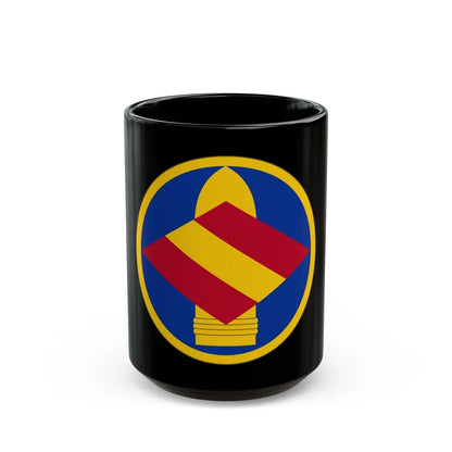 142 Field Artillery Brigade (U.S. Army) Black Coffee Mug-15oz-Go Mug Yourself