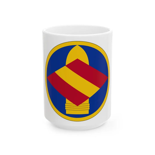 142 Field Artillery Brigade (U.S. Army) White Coffee Mug-15oz-Go Mug Yourself