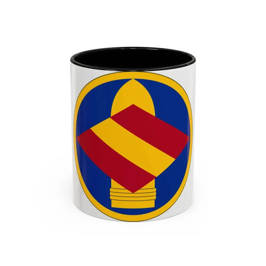 142 Field Artillery Brigade (U.S. Army) Accent Coffee Mug 11oz Black - Go Mug Yourself