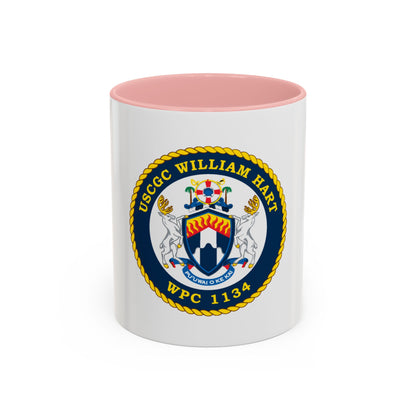 USCG C William Hart WPC 1134 (U.S. Coast Guard) Accent Coffee Mug