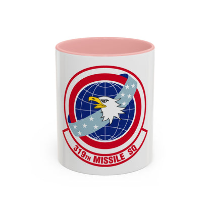 319 Missile Squadron AFGSC (U.S. Air Force) Accent Coffee Mug