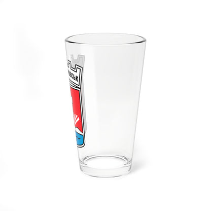 Dp ussr coat (Ukraine) (Coat of Arms) Pint Glass 16oz