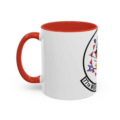 Tasse à café décorative du 77e escadron d'armes (US Air Force)