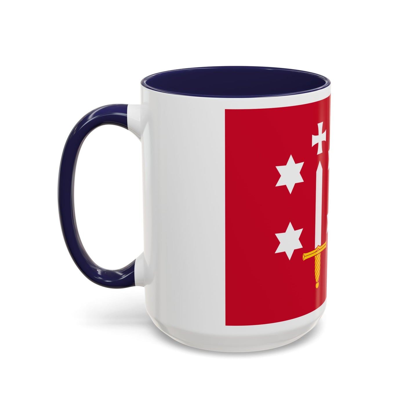 Flag of Haarlem the capital of the province of North Holland Netherlands - Accent Coffee Mug