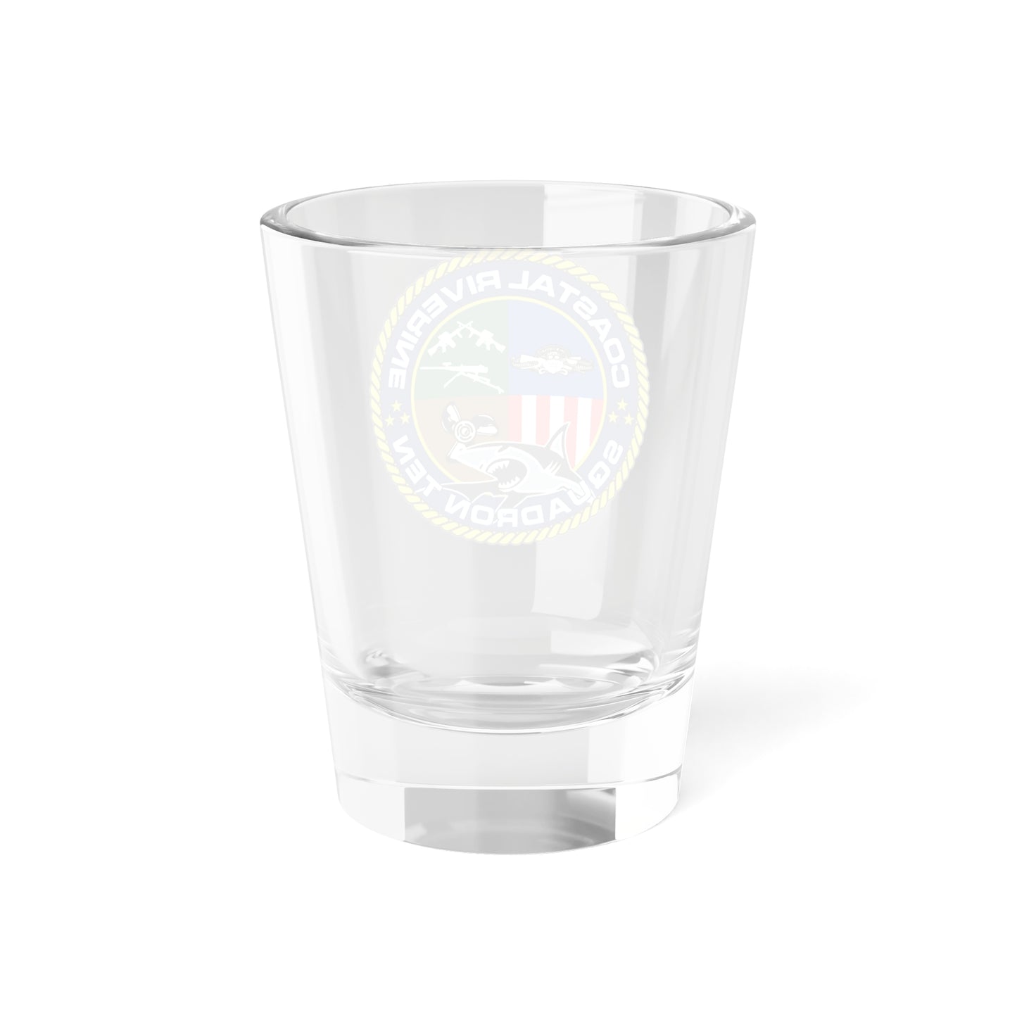 Coastal Riverine Squadron 10 (U.S. Navy) Shot Glass 1.5oz