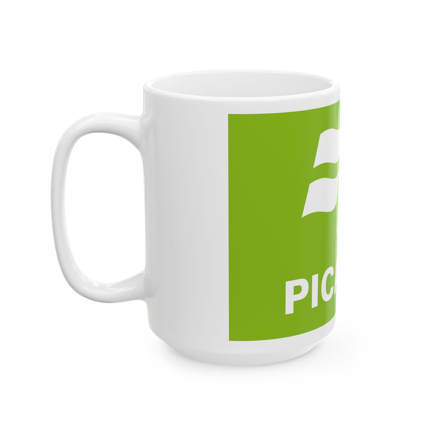 Flag of Picardy France 2 - White Coffee Mug-Go Mug Yourself