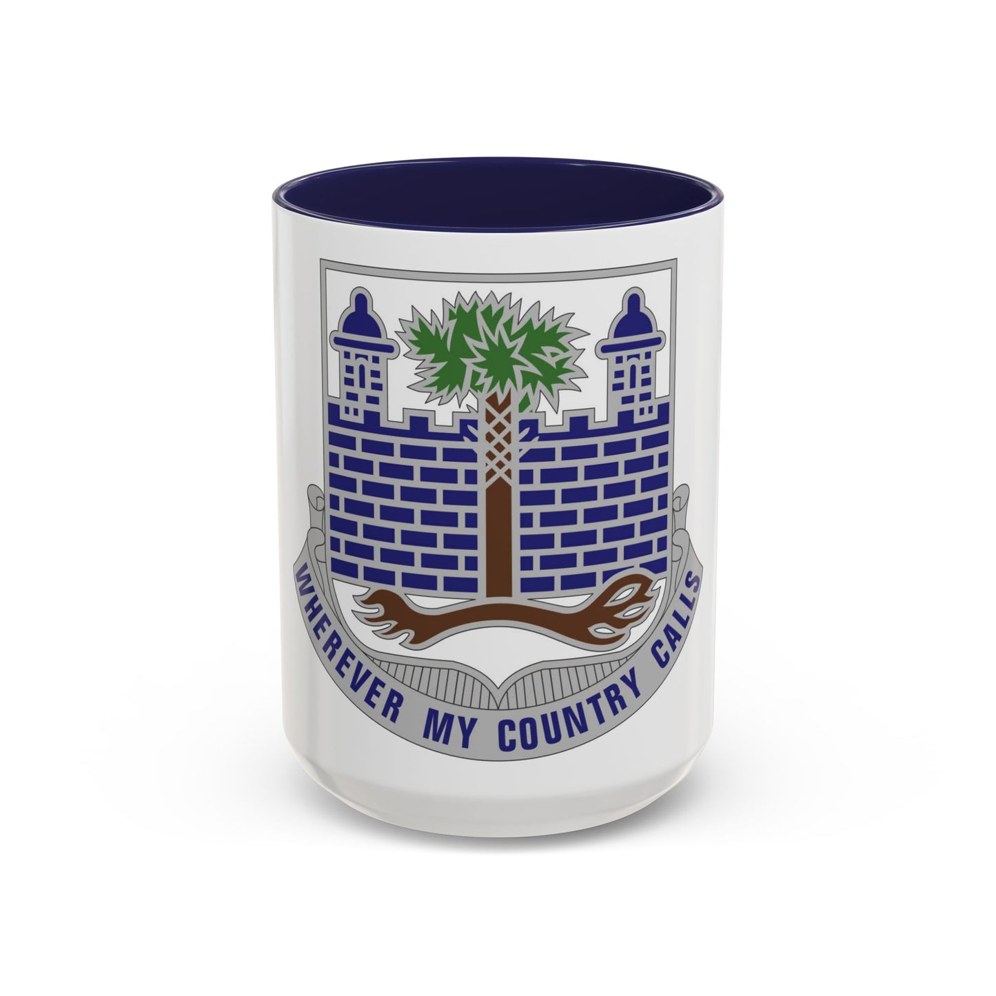 118th Infantry Regiment (U.S. Army) Accent Coffee Mug
