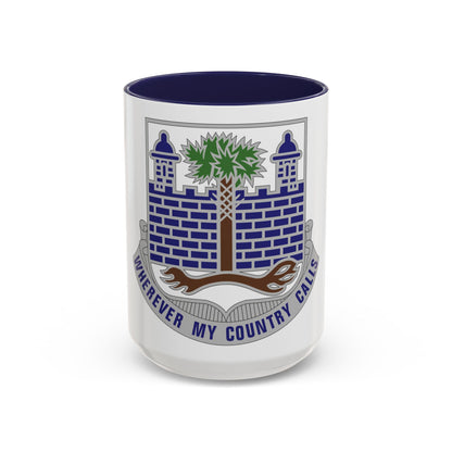 118th Infantry Regiment (U.S. Army) Accent Coffee Mug