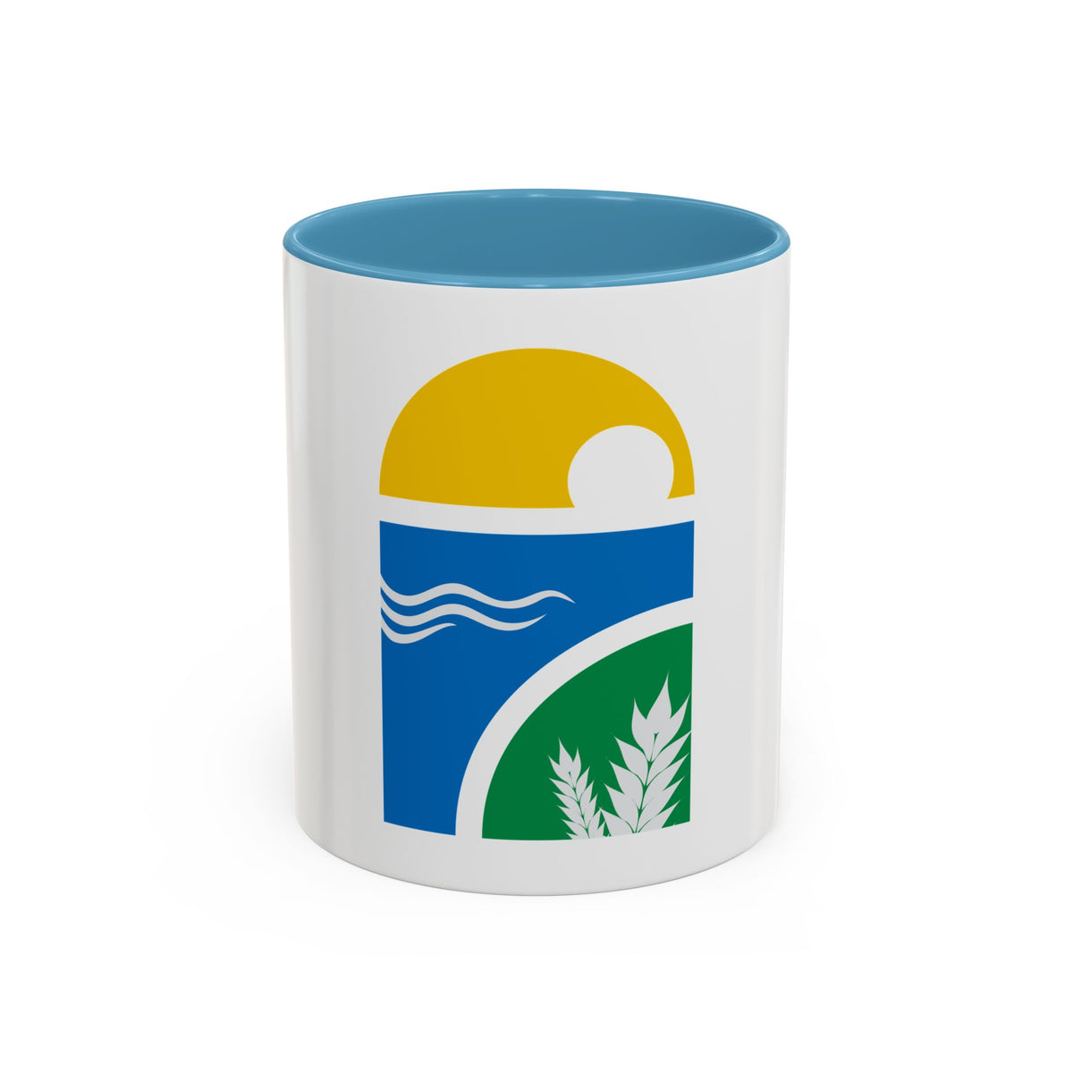 Coat of arms of Canelones Department - Accent Coffee Mug
