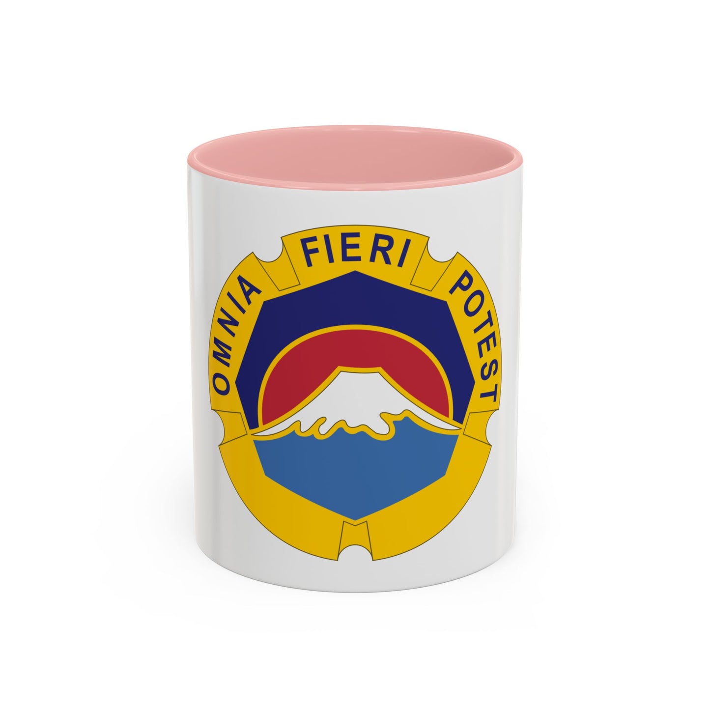 United States Japan distinctive unit insignia (U.S. Army) Accent Coffee Mug