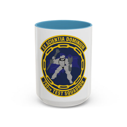 780th Test Squadron (U.S. Air Force) Accent Coffee Mug