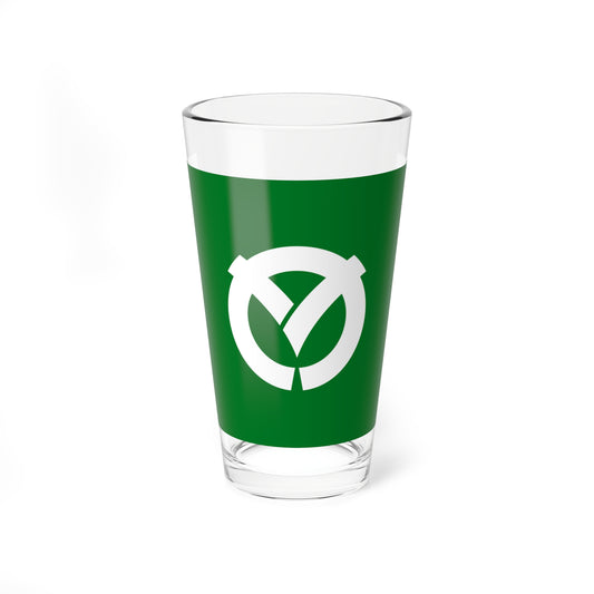 Flag of Sanda Hyogo (Japan) Pint Glass 16oz