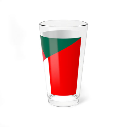 Flag of Bangladesh and France (Bangladesh) Pint Glass 16oz