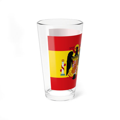 Flag of Spain 1945-1977 (Spain) Pint Glass 16oz