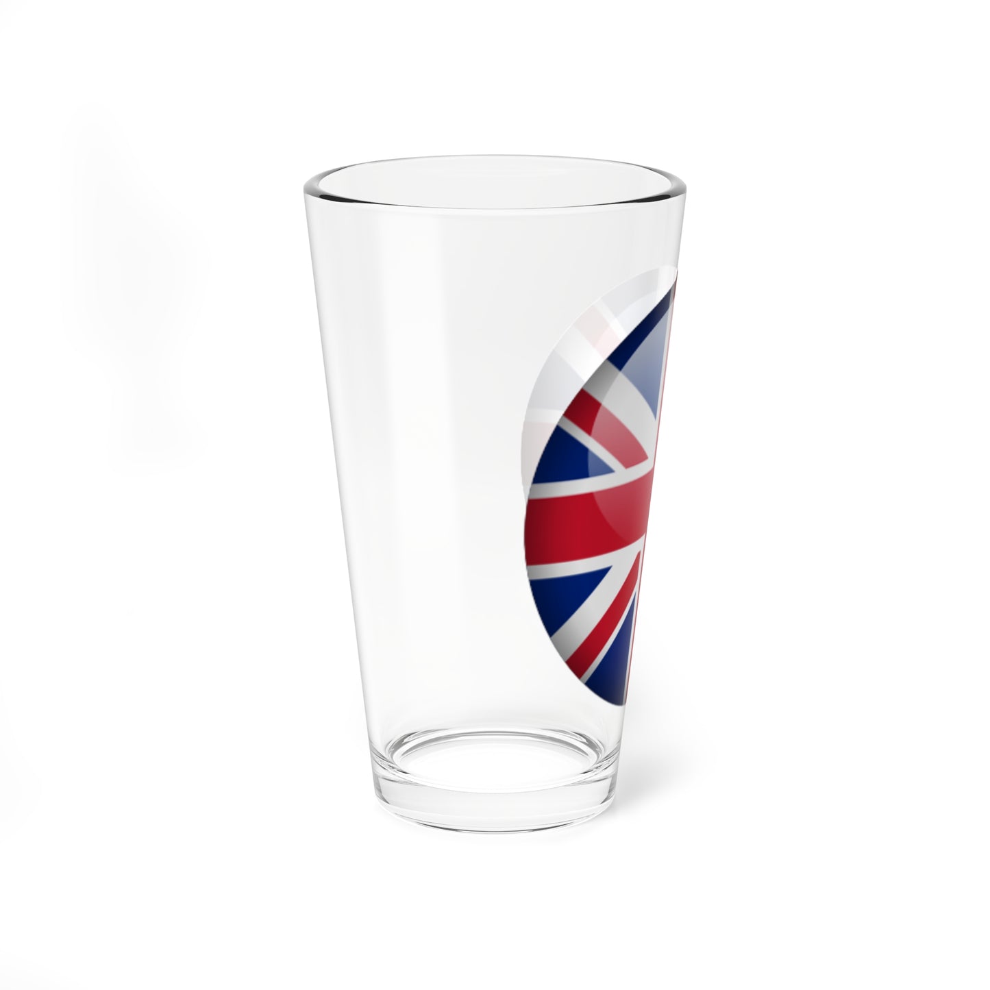 Flag orb United Kingdom (United Kingdom) Pint Glass 16oz