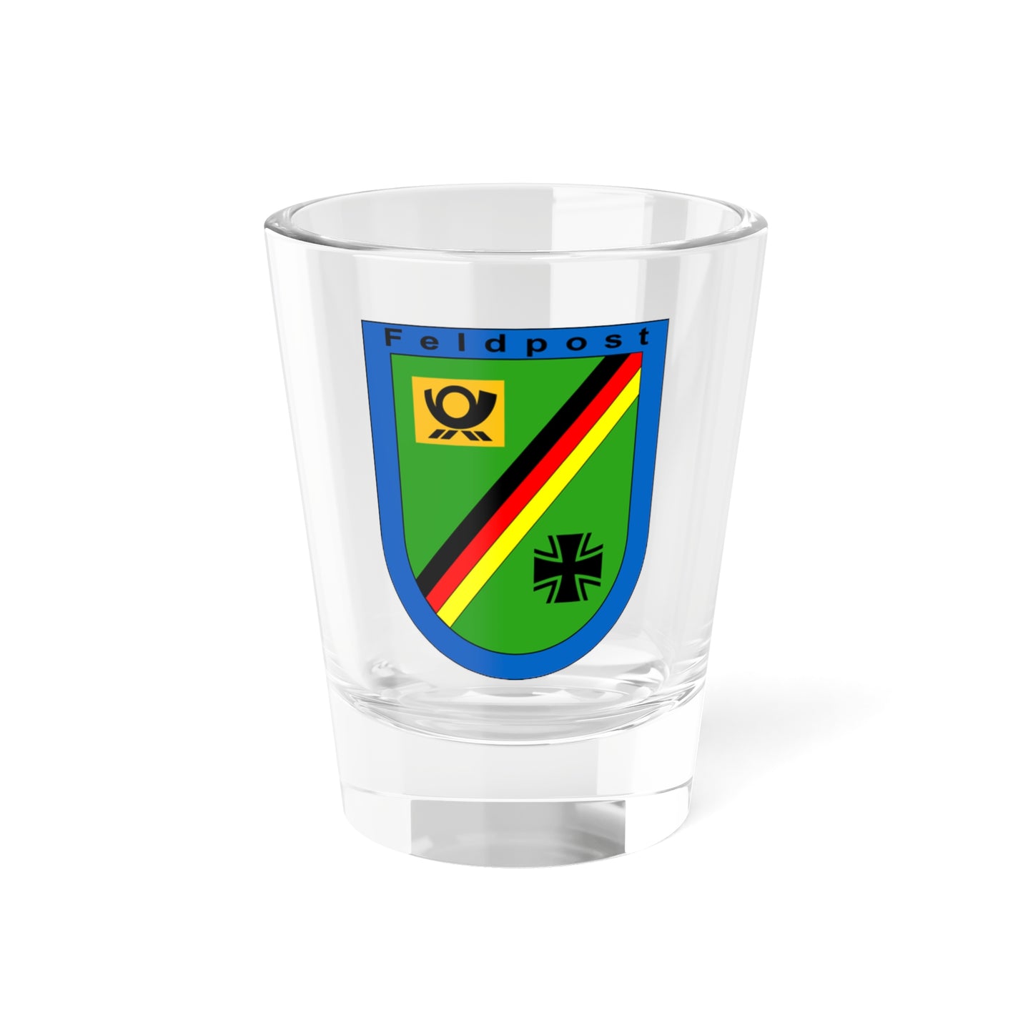 Feldpost (Germany) (Coat of Arms) Shot Glass 1.5oz