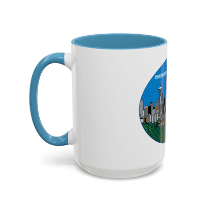 13th CG District Pacific Northwest (U.S. Coast Guard) Accent Coffee Mug