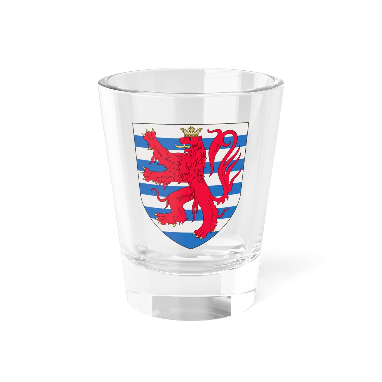 Arms of the Count of Luxembourg - Shot Glass 1.5oz