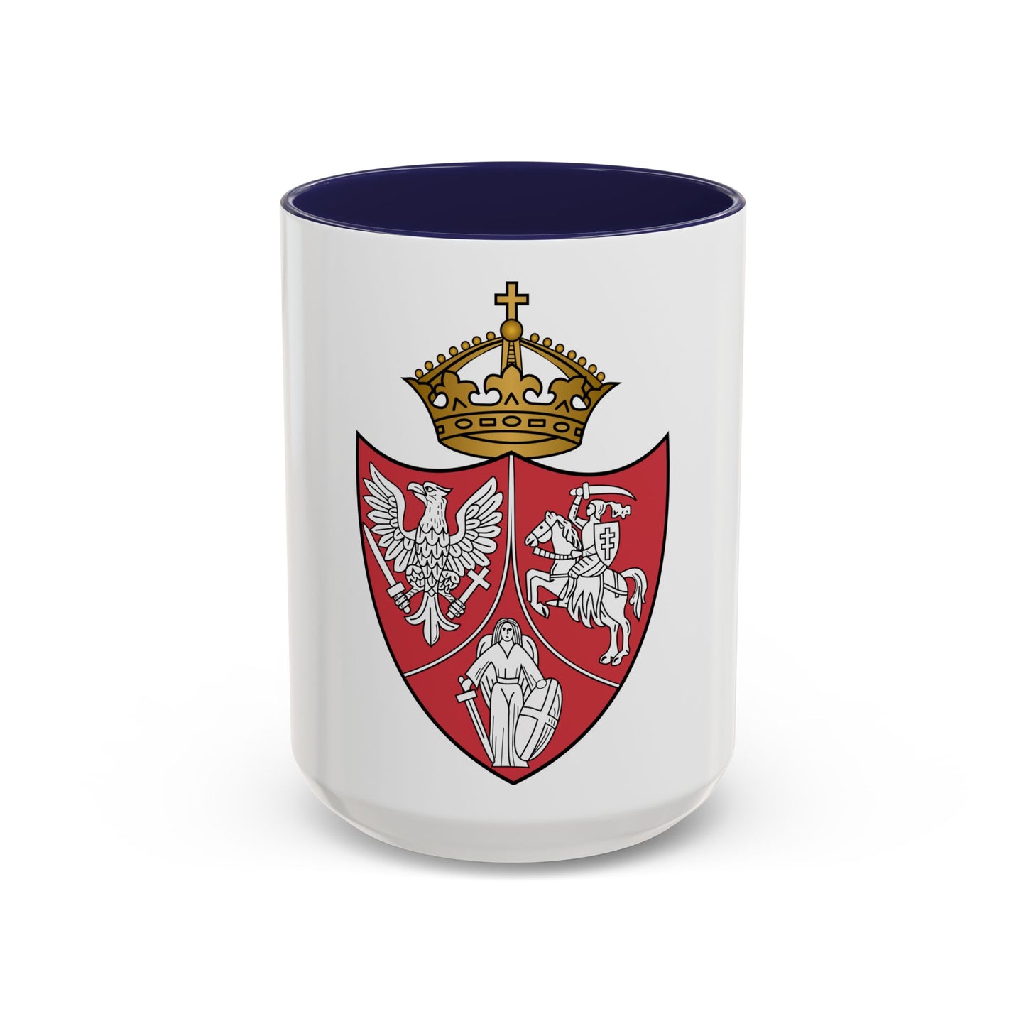 Coat of arms of the January Uprising - Accent Coffee Mug