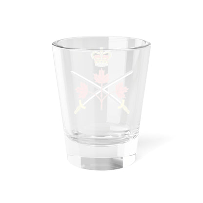 Lesser badge of the Canadian Army (Canada) (Coat of Arms) Shot Glass 1.5oz