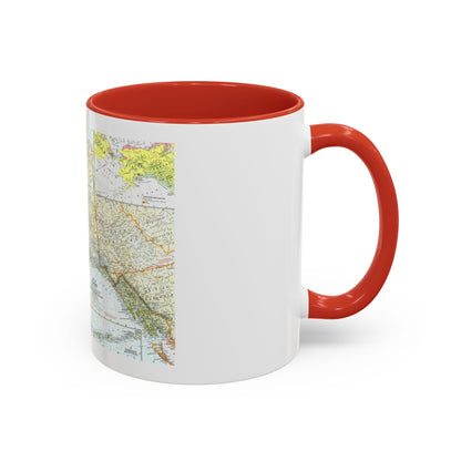 USA - Alaska (1959) (Map) Accent Coffee Mug