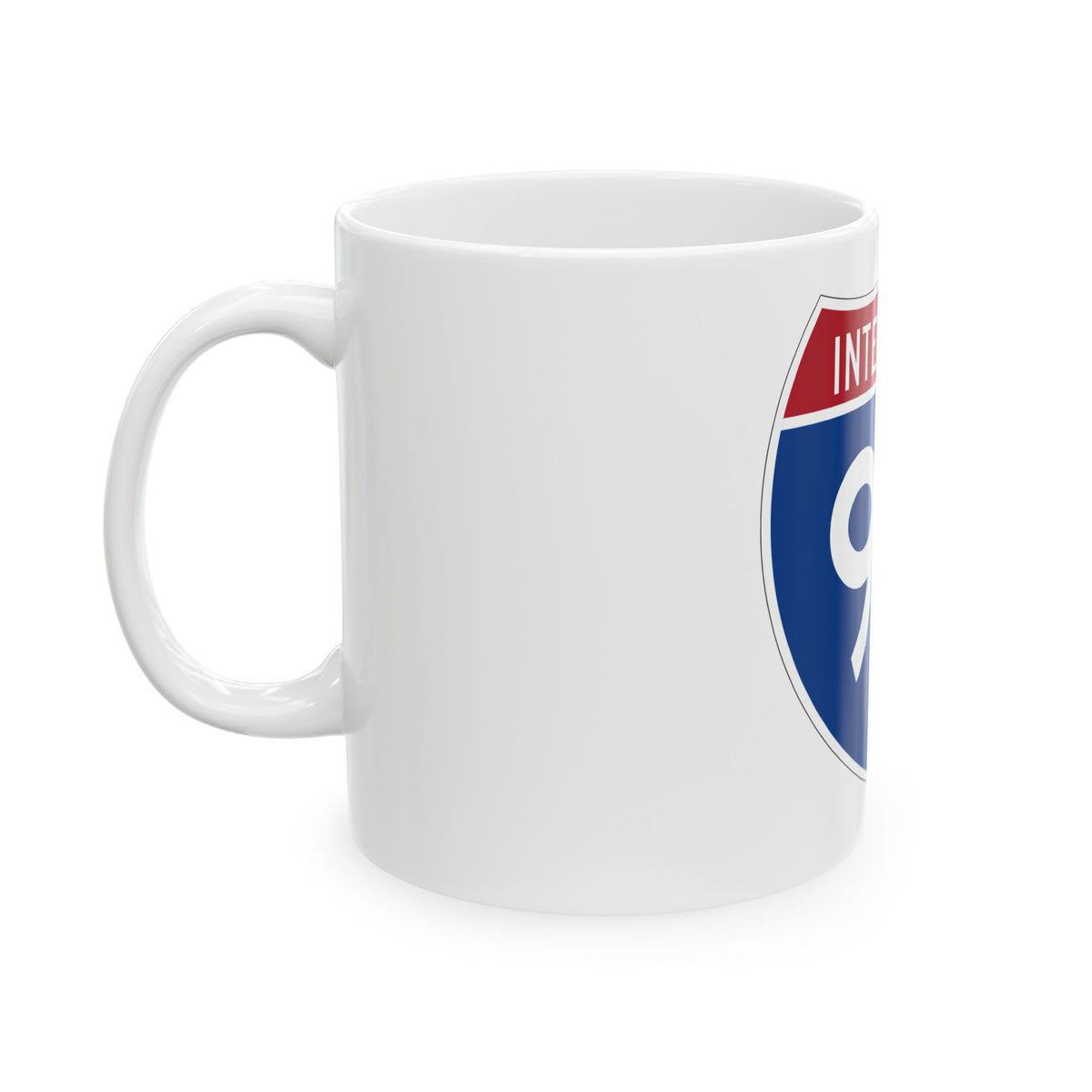 Interstate 99 (U.S. Highways) White Coffee Mug