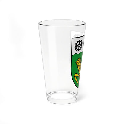 Wappen Elstertrebnitz (Germany) (Coat of Arms) Pint Glass 16oz
