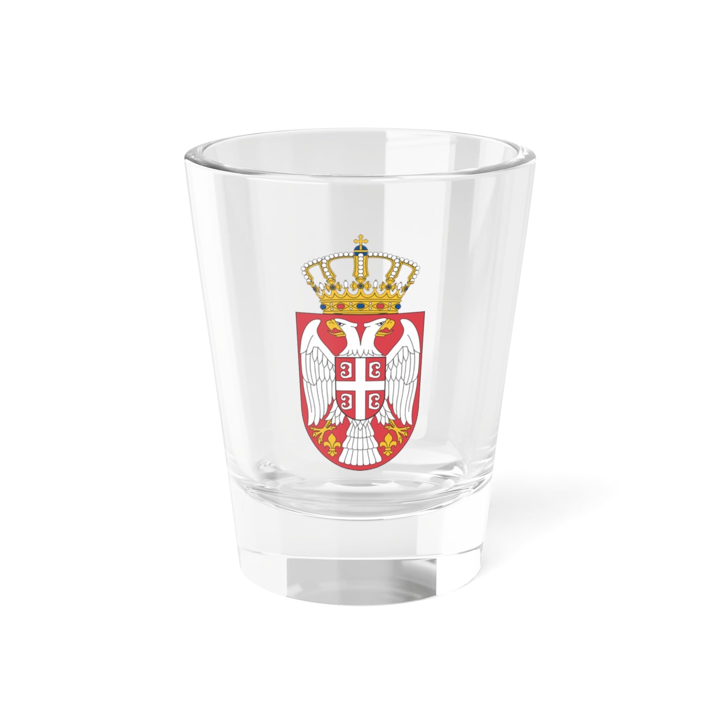 Coat of arms of Serbia 2 - Shot Glass 1.5oz