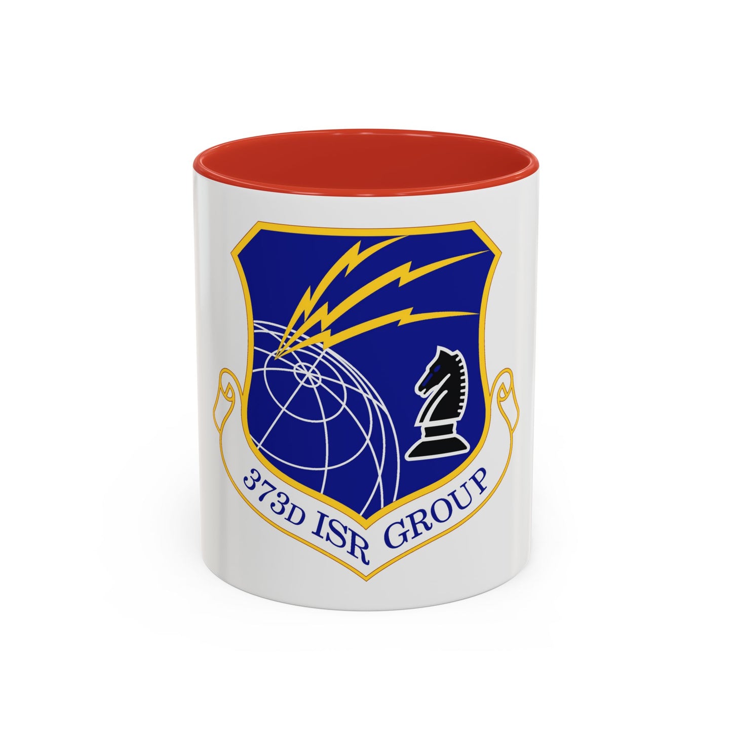 373 Intelligence Surveillance and Reconnaissance Group AFISRA (U.S. Air Force) Accent Coffee Mug