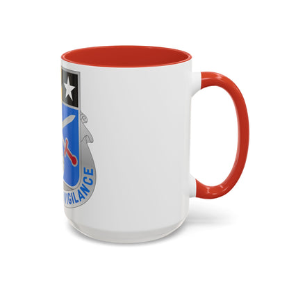 108 Military Intelligence Battalion (U.S. Army) Accent Coffee Mug