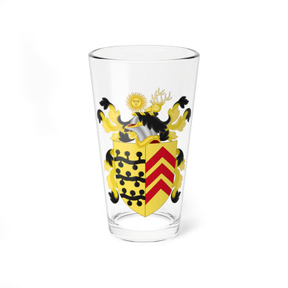 Coat of Arms of William Blount (United States) (Coat of Arms) Pint Glass 16oz