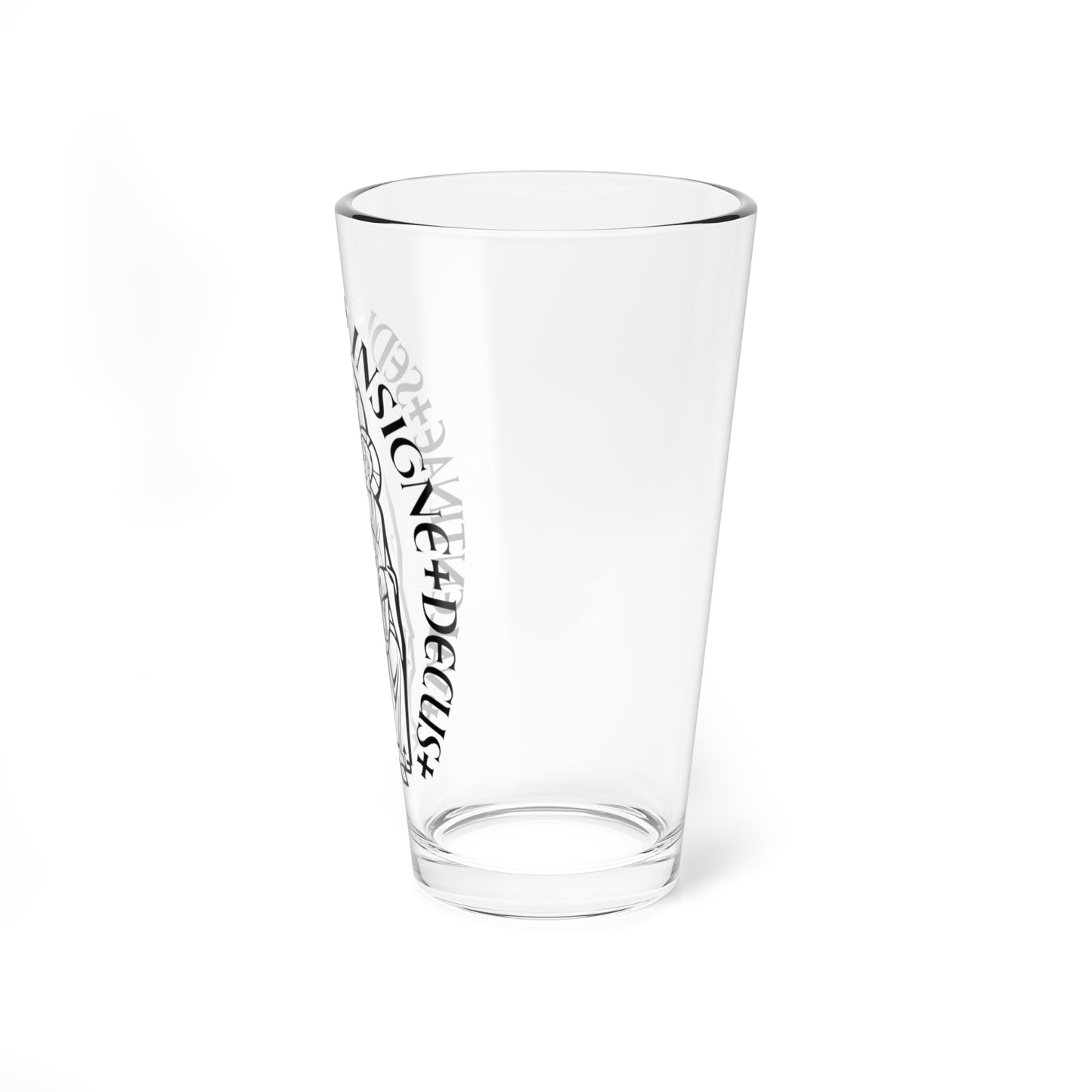 Escudo de la archidiócesis de Valencia (Spain) (Coat of Arms) Pint Glass 16oz