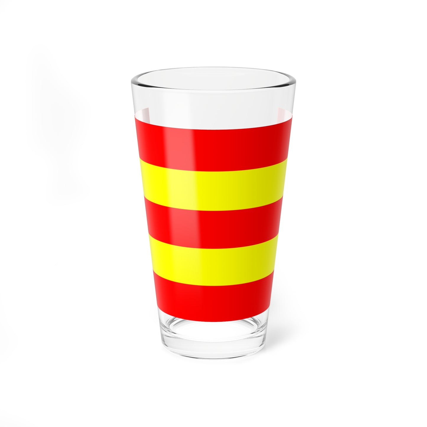 Flag of Avesnes-sur-Helpe (France) Pint Glass 16oz