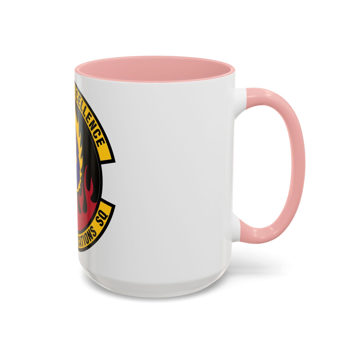 435th Communications Squadron (U.S. Air Force) Accent Coffee Mug