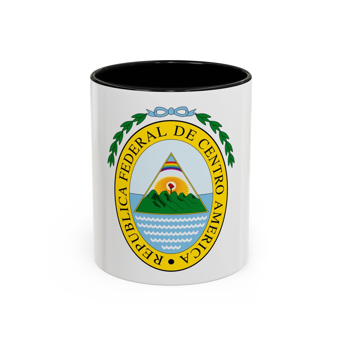 Coat of arms of the Federal Republic of Central America - Accent Coffee Mug