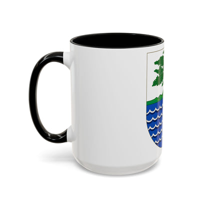 Coat of Arms of the Portuguese and Spanish Guinea - Accent Coffee Mug