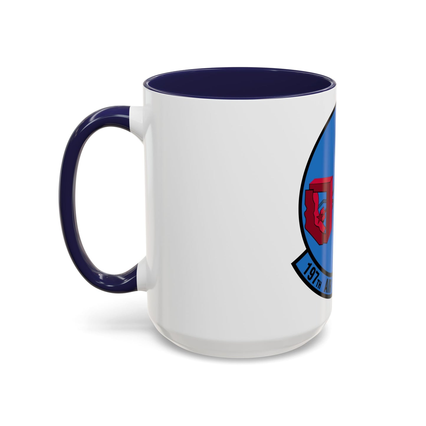 197 Air Refueling Squadron (U.S. Air Force) Accent Coffee Mug