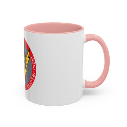 Red Wolfhound Patch (U.S. Air Force) Accent Coffee Mug