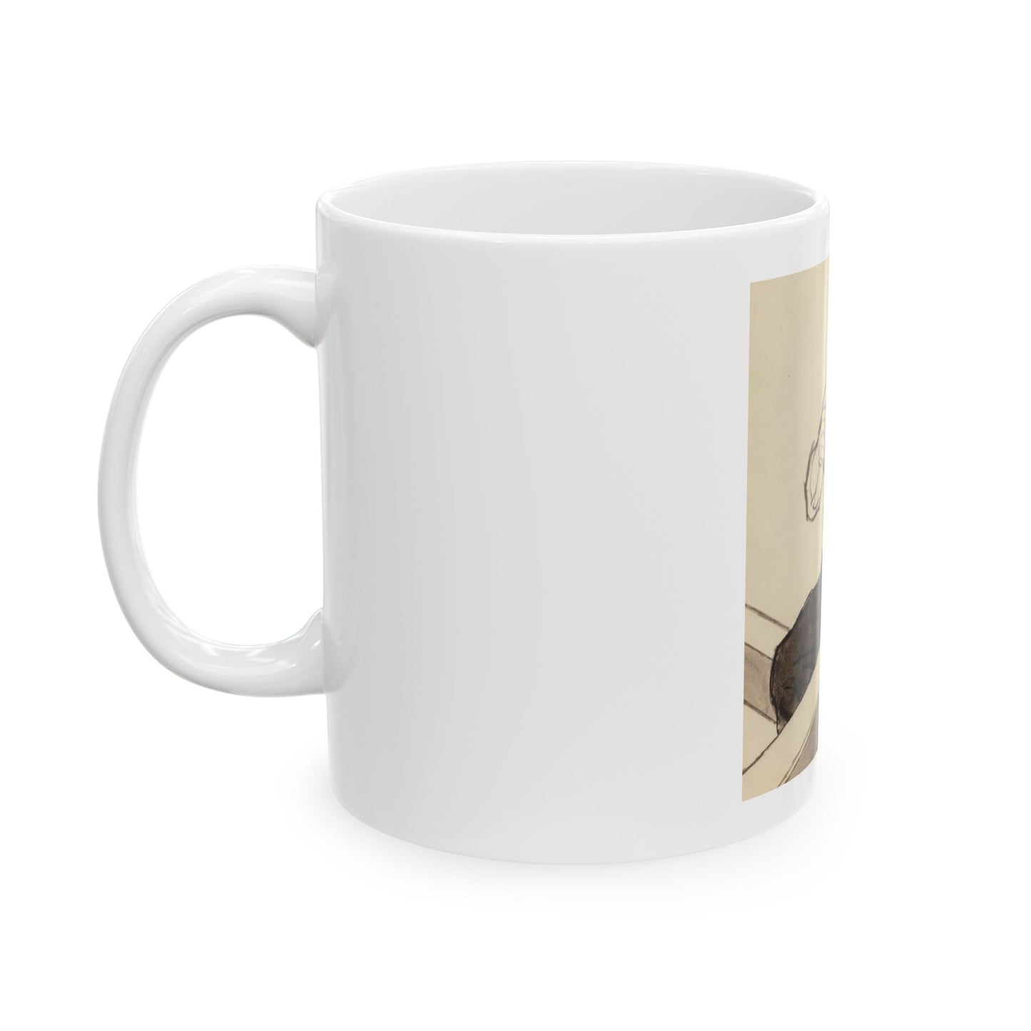 Group of Four Coca-Cola advertisements, 1960 (2) - White Coffee Mug