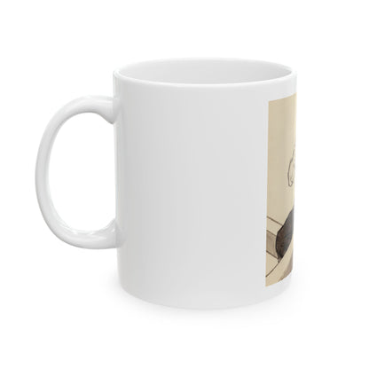 Group of Four Coca-Cola advertisements, 1960 (2) - White Coffee Mug