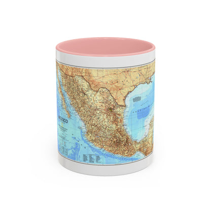 North America - Mexico (1994) (Map) Accent Coffee Mug