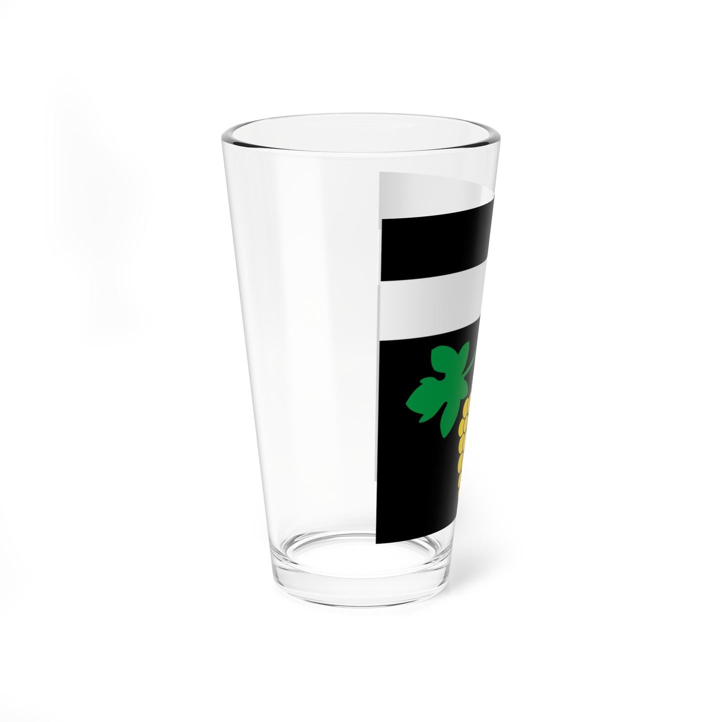CHE Wunnewil-Flamatt Flag (Switzerland) Pint Glass 16oz