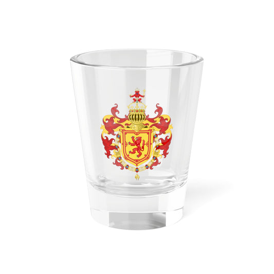Coat of Arms of James V of Scotland Order of the Golden Fleece (Netherlands) (Coat of Arms) Shot Glass 1.5oz