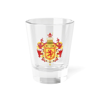 Coat of Arms of James V of Scotland Order of the Golden Fleece (Austria) (Coat of Arms) Shot Glass 1.5oz