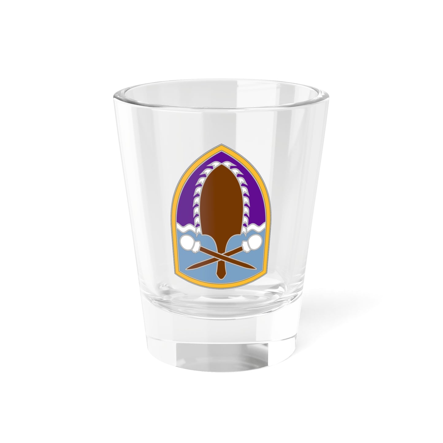 322 Civil Affairs Brigade (U.S. Army) Shot Glass 1.5oz