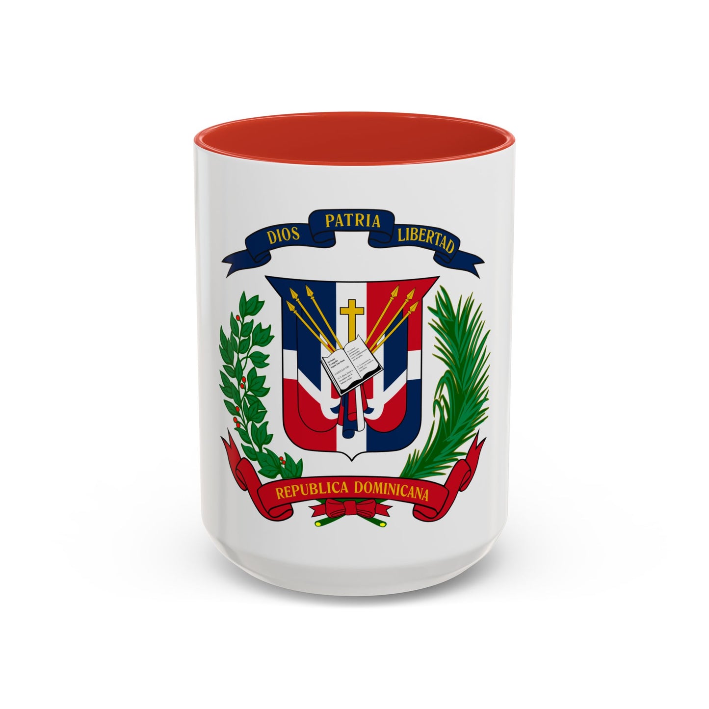 Coat of arms of the Dominican Republic - Accent Coffee Mug