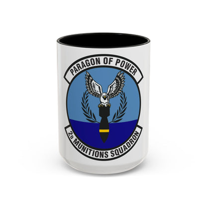 2d Munitions Squadron (U.S. Air Force) Accent Coffee Mug