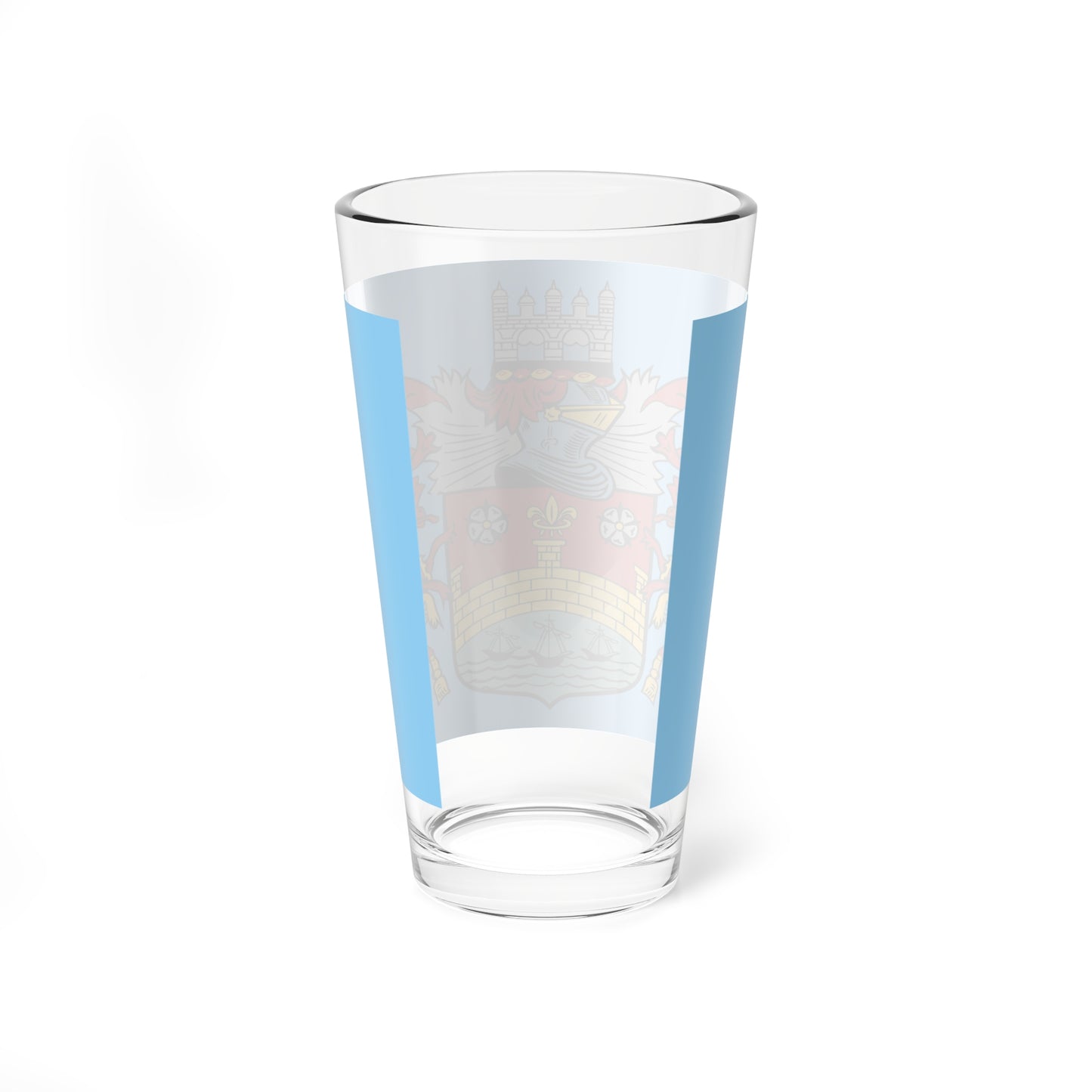 Cambridge City Council Flag (England) Pint Glass 16oz