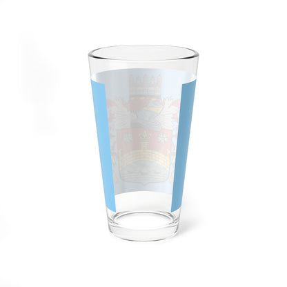 Cambridge City Council Flag (England) Pint Glass 16oz